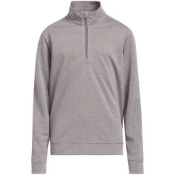Adidas 2022 Boys Heather Quarter Zip Pullover