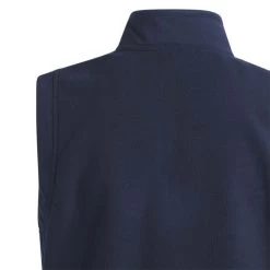 Adidas Boys Fleece Layering Vest -Golf Equipment Shop adidas 2023 boys fleece layering vest collegiate navy detail1 itempicture