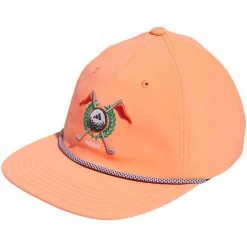 Adidas Retro 5 Panel Hat -Golf Equipment Shop adidas 2023 retro 5 panel hat coral fusion itempicture