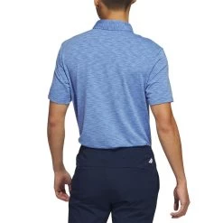 Adidas Spacedye Polo 15 Adidas Spacedye Polo -Golf Equipment Shop adidas 2023 spacedye polo blue fusion back itempicture