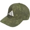 Adidas Tour Print Snapback Hat -Golf Equipment Shop adidas 2023 tour print snapback hat olive strata front itempicture