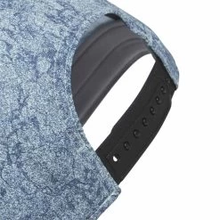 Adidas Tour Print Snapback Hat -Golf Equipment Shop adidas 2023 tour print snapback hat semi flash aqua back detail itempicture