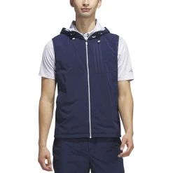 Adidas Ultimate365 Tour Wind.RDY Vest -Golf Equipment Shop adidas 2023 ultimate365 tour wind rdy vest collegiate navy front itempicture