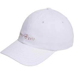 Adidas Women's Peace Love Golf Hat 11 Adidas Women's Peace Love Golf Hat -Golf Equipment Shop adidas 2023 womens peace love golf hat white front itempicture