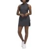 Adidas Women's Ultimate365 Tour Sleeveless Dress -Golf Equipment Shop adidas 2023 womens ultimate365 tour sleeveless dress black front itmepicture