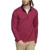 Adidas 3-Stripe Quarter Zip Layering -Golf Equipment Shop adidas 3 stripe quarter zip layering legacy burgundy model itempicture