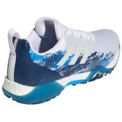 Adidas Codechaos Golf Shoes White/Grey One/Crew Navy -Golf Equipment Shop adidas codechaos golf shoes white grey one crew navy back itempicture