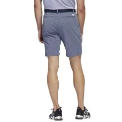 Adidas Crosshatch 9-Inch Shorts -Golf Equipment Shop adidas crosshatch 9 inch shorts collegiate navy back itempicture