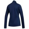 Adidas 2020 Women's Textured Layer Jacket -Golf Equipment Shop adidas fw20 womens textured jacket collegiate navy back itempicture