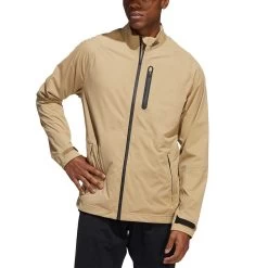 Adidas RAIN.RDY Jacket -Golf Equipment Shop adidas fw22 rain rdy jacket hemp front itempicture