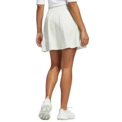 Adidas Women's 16 Inch Printed Frill Skort -Golf Equipment Shop adidas fw22 womens 16 inch printed frill skort white back itempicture