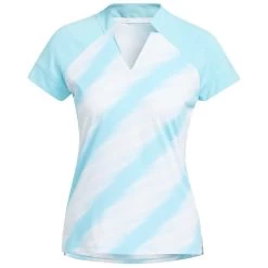 Adidas Women's Heat.Rdy Polo -Golf Equipment Shop adidas fw22 womens heat rdy polo bliss blue itempicture