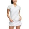 Adidas Women's Heat.Rdy Polo -Golf Equipment Shop adidas fw22 womens heat rdy polo linen green front itempicture