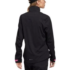 Adidas Women's RAIN.RDY Jacket -Golf Equipment Shop adidas fw22 womens rain rdy jacket black back itempicture