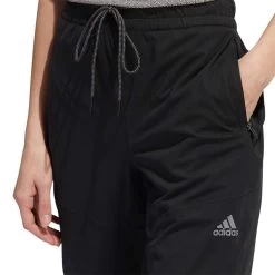 Adidas Women's RAIN.RDY Pants -Golf Equipment Shop adidas fw22 womens rain rdy pants black waist detail itempicture