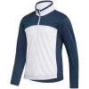 Adidas Girls Colorblock Pullover -Golf Equipment Shop adidas girls colorblock pullover crew navy front itempicture