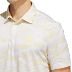 Adidas Horizon Print Polo -Golf Equipment Shop adidas horizon print polo white detail itempicture