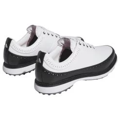 Adidas MC80 Golf Shoes White/Black/Red -Golf Equipment Shop adidas mc80 golf shoes white black red back itempicture