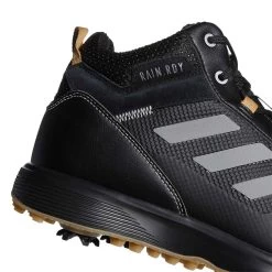 Adidas S2G Mid-Cut Golf Shoes Black -Golf Equipment Shop adidas s2g mid cut golf shoes black detail itempicture
