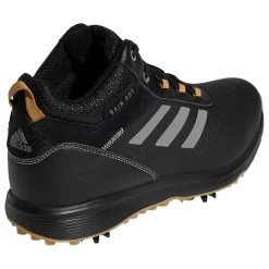 Adidas S2G Mid-Cut Golf Shoes Black -Golf Equipment Shop adidas s2g mid cut golf shoes black heel itempicture