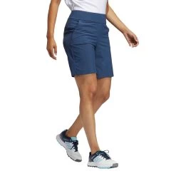 Adidas Women's 8.5 Inch Modern Bermuda Shorts -Golf Equipment Shop adidas ss21 womens 8 5 inch modern bermuda shorts crew navy model