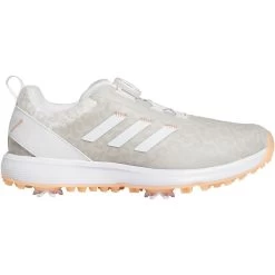 Adidas Women's S2G 23 BOA Golf Shoes White/Coral Fusion