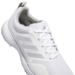 Adidas Women's Tech Response 3.0 SL Golf Shoes White/Grey Two/Silver -Golf Equipment Shop adidas womens tech response 3 0 sl golf shoes white grey silver detail1 itempicture