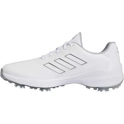 Adidas ZG23 Golf Shoes White/Silver -Golf Equipment Shop adidas zg23 golf shoes white silver gw1177 spine itempicture