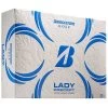Bridgestone Lady Precept White Golf Balls -Golf Equipment Shop bridgestone 2021 lady precept white golf balls lid itempicture