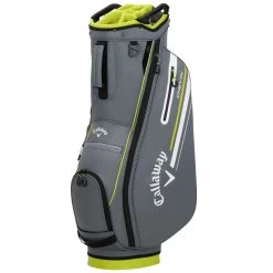 Callaway 2023 Chev 14 Cart Bag -Golf Equipment Shop callaway 2023 chev 14 cart bag charcoal flo yellow itempicture