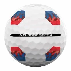 Callaway Chrome Soft TruTrack Red/Blue Golf Balls 10 Callaway Chrome Soft TruTrack Red/Blue Golf Balls -Golf Equipment Shop callaway 2023 chrome soft red blue trutrack golf balls side stamp itempicture