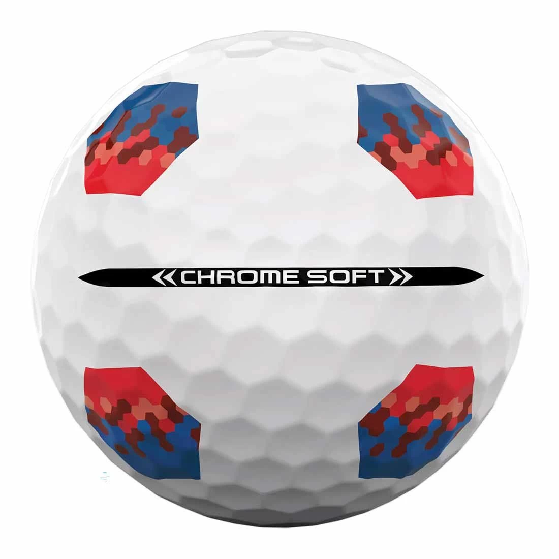 Callaway Chrome Soft TruTrack Red/Blue Golf Balls 5 Callaway Chrome Soft TruTrack Red/Blue Golf Balls - Image 3
