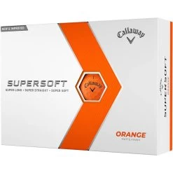 Callaway Supersoft Matte Orange Golf Balls