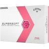 Callaway Supersoft Matte Pink Golf Balls -Golf Equipment Shop callaway 2023 supersoft matte pink golf balls lid itempicture