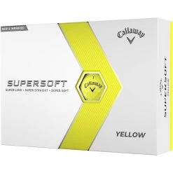 Callaway Supersoft Yellow Personalized Golf Balls