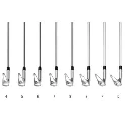 Cleveland Launcher XL Single Iron -Golf Equipment Shop cleveland launcher xl irons lineup toe itempicture