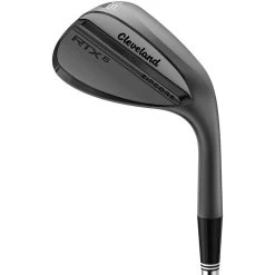 Cleveland RTX 6 ZipCore Black Satin Wedge -Golf Equipment Shop cleveland rtx 6 zipcore black satin wedge flat itempicture