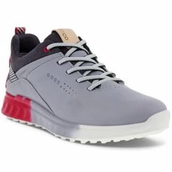 Ecco Women's S-Three Golf Shoes Silver Grey/Dahlia 9 Ecco Women's S-Three Golf Shoes Silver Grey/Dahlia -Golf Equipment Shop ecco womens s three golf shoes silver grey dahlia toe itempicture