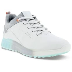 Ecco Women's S-Three Golf Shoes White -Golf Equipment Shop ecco womens s three golf shoes white 102903 11007 front itempicture