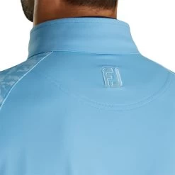 FootJoy Camo Color Block Midlayer -Golf Equipment Shop footjoy camo color block midlayer light blue detail itempicture