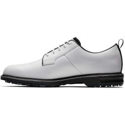 FootJoy Premiere Series Field Golf Shoes White/Black -Golf Equipment Shop footjoy premiere series field golf shoes white black 54327 side itempicture