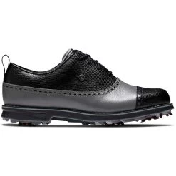 FootJoy Women's Premiere Series Golf Shoes Cap Toe Charcoal/Black
