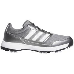 Adidas Tech Response 2.0 Golf Shoes Iron Metallic/White