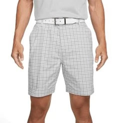 Nike Dri-FIT Chino Plaid Shorts -Golf Equipment Shop nike dri fit chino plaid shorts light smoke grey itempicture