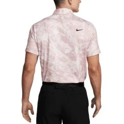 Nike Dri-FIT Tour Solar Floral Polo 10 Nike Dri-FIT Tour Solar Floral Polo -Golf Equipment Shop nike dri fit tour solar floral polo light soft pink back itempicture