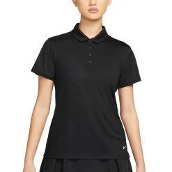 Nike Women's Dri-FIT Victory Polo -Golf Equipment Shop nike womens dri fit victory polo dh2309 black itempicture