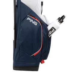Ping Hoofer Lite Stand Bag 35 Ping Hoofer Lite Stand Bag -Golf Equipment Shop ping 2023 hoofer lite stand bag navy platinum red detail1 itempicture