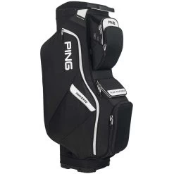 Ping Traverse Cart Bag -Golf Equipment Shop ping 2023 traverse cart bag black white itempicture