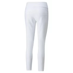 Puma Women's PWRSHAPE Pants -Golf Equipment Shop puma 2022 womens pwrshape pants white back itempicture