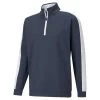 Puma CLOUDSPUN T7 Quarter Zip -Golf Equipment Shop puma cloudspun t7 quarter zip navy blazer